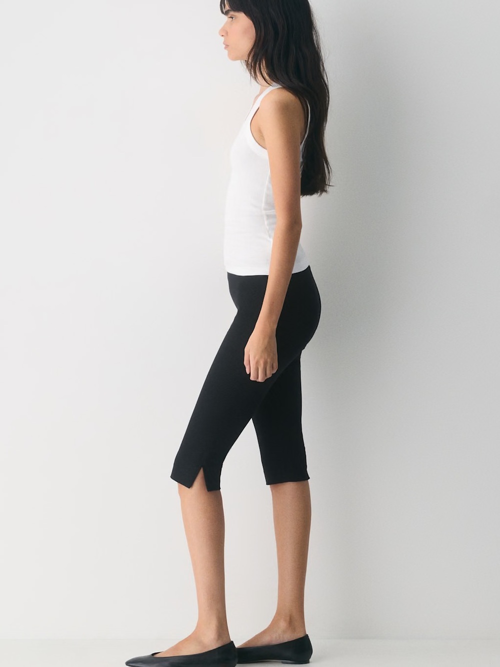 NWT Aritzia Babaton Skyline Capri Navy - Picture 5 of 12